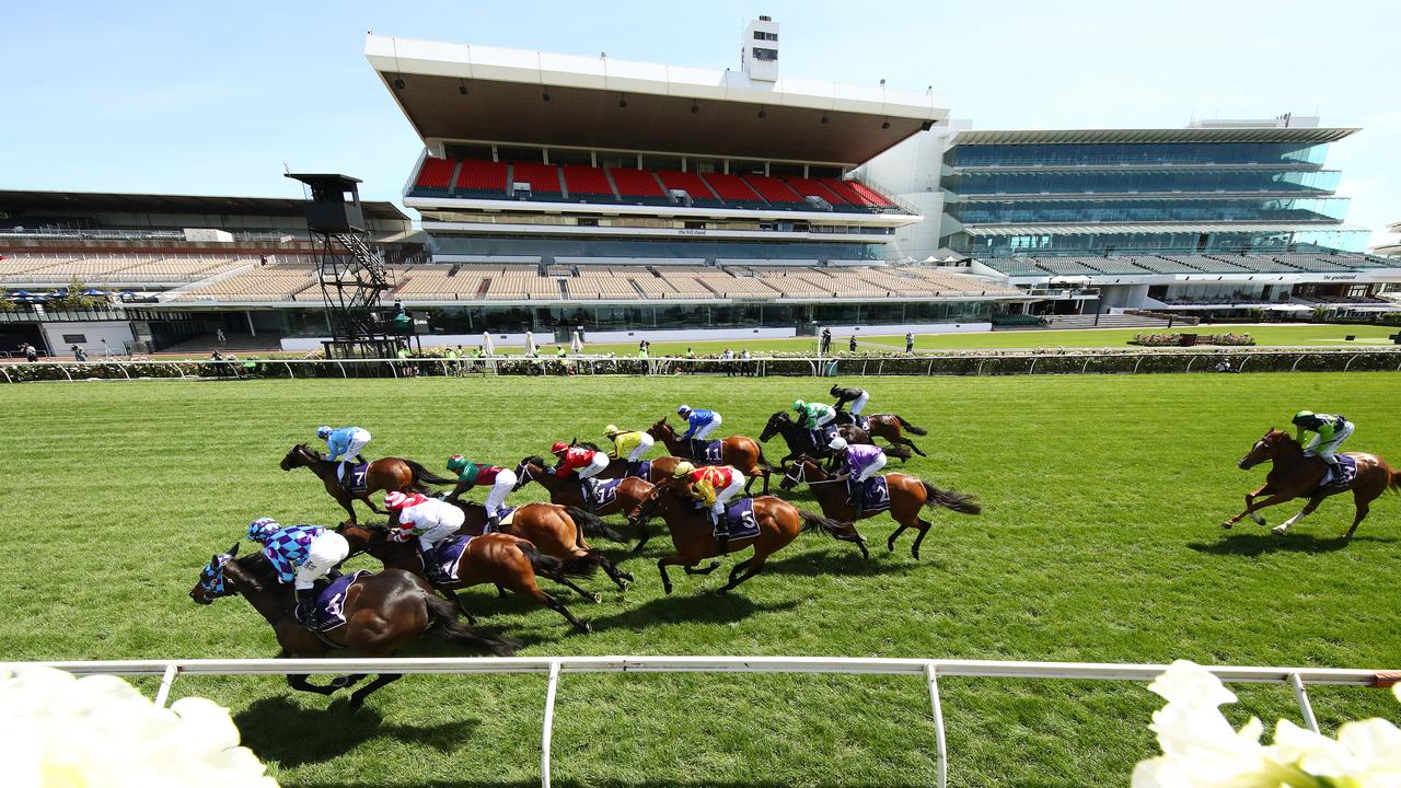 Melbourne Cup organisers are working overtime to ensure a safe race. (Photo by Robert Cianflone/Getty Images for the VRC)