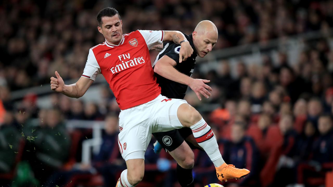 Dumped of the captaincy, but Granit Xhaka has been granted a lifeline at Arsenal.