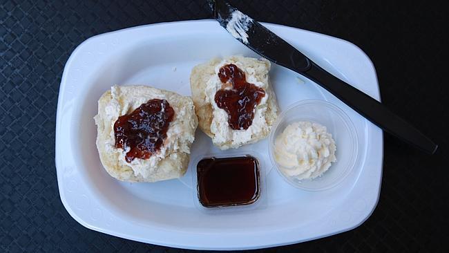 Cream of the crop ... the Country Women’s Association sold 42,000 scones over the two weeks. Picture: News Limited