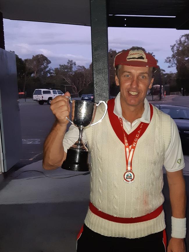 Bill Loudon made 72 in a 102-run opening stand with Brown. Picture: Facebook