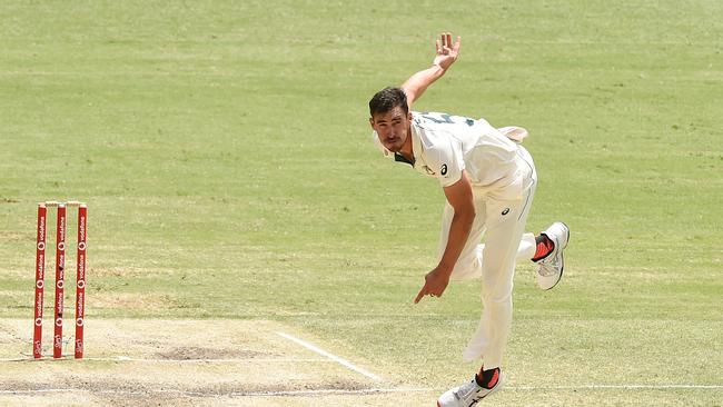 Mitchell Starc finished the Test series against India with a sore body but could make a Big Bash cameo. Picture: Matt Roberts/Getty Images