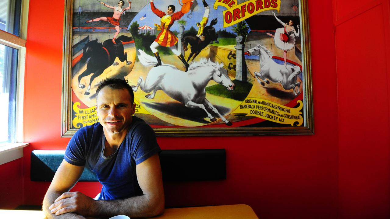 Matt Mulga sold his circus-theme bar Monte’s Lounge, in Alice Springs in 2019.