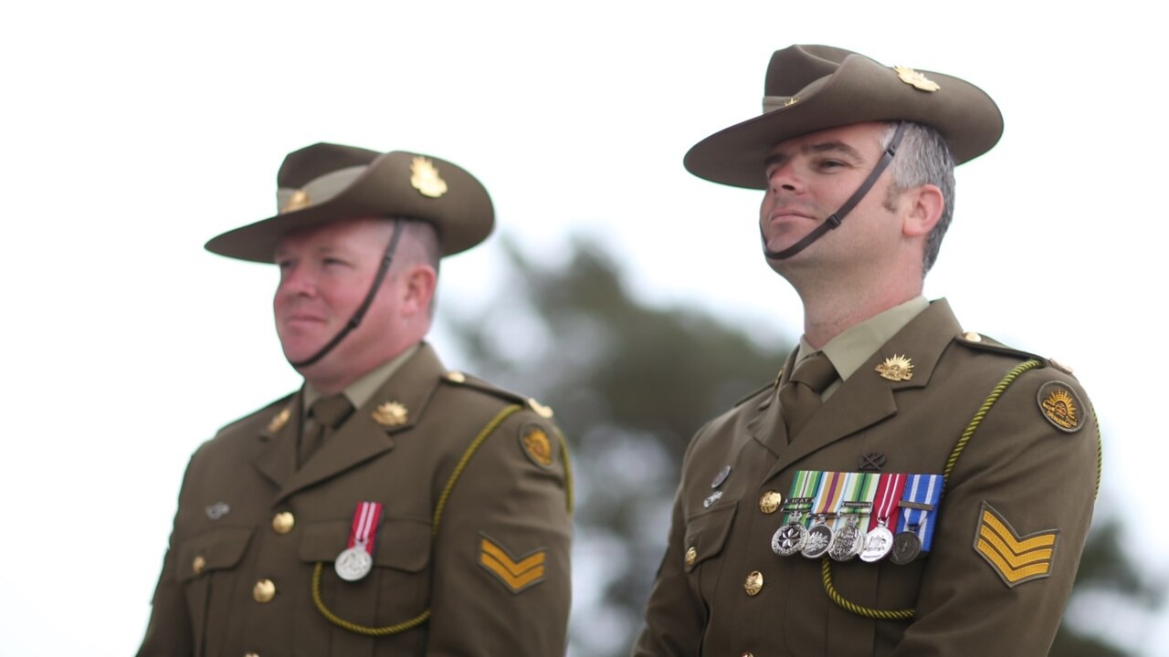 ‘A day of commemoration’: Australian and New Zealand forces mark Anzac Day