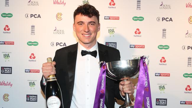 Tom Banton won the prestigious English Young Player of the Year.