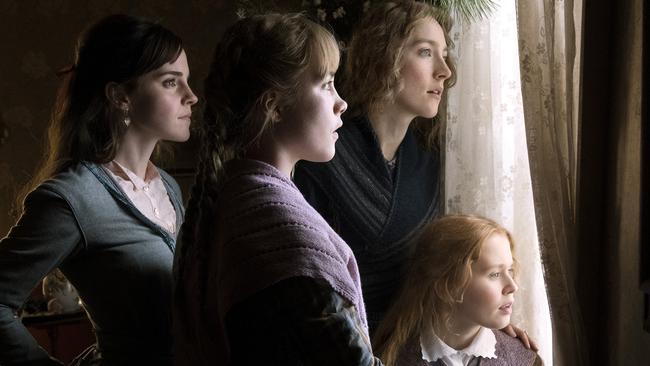 Greta Gerwig’s Little Women has been extremely well received by critics but snubbed by the Golden Globes. Picture: Wilson Webb/Sony Pictures via AP.