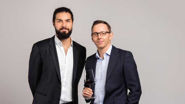 My Master Sommelier founders Dorian Guillon and Carlos Simoes Santos.
