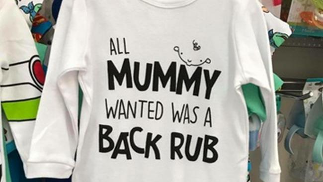 Offensive baby clothes clearance uk