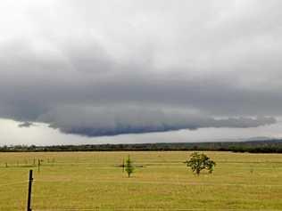 Yesterday's storm didn't bring the rain farmers have hoped for. Picture: Ali Kuchel