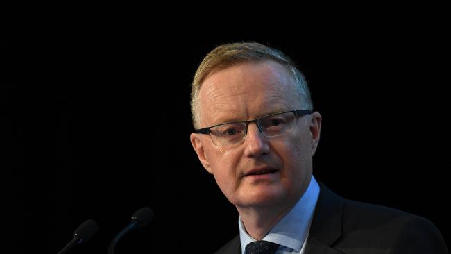 RBA Governor Philip Lowe says the economy is ‘gradually improving’. Picture: AAP