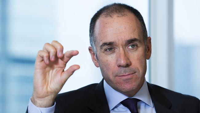 NAB’s Andrew Thorburn has been singing from the same song sheet as his major banks peers when explaining the bank’s approach to the RBA rate cut. (Tomohiro Ohsumi/Bloomberg)
