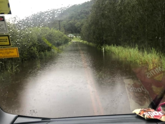 Kariong Rural Fire Brigade alongside other Central Coast crews helped with the flood evacuation order in Spencer. Picture: Kariong Rural Fire Brigade