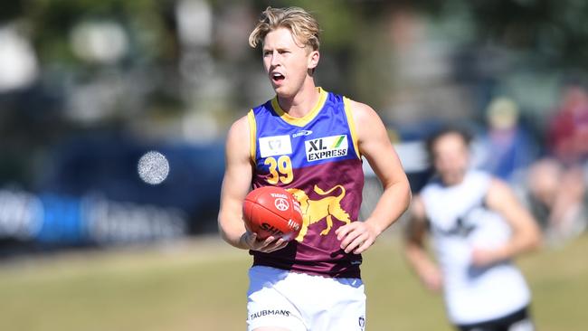 The Brisbane Lions have announced young gun Carter Michael has signed on for another year, keeping at the club until 2022. Picture: Russell Freeman.