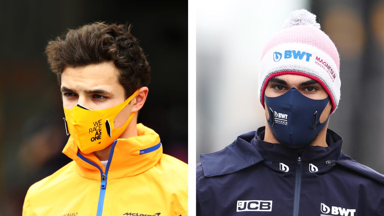 Lando Norris wasn't happy with Lance Stroll.