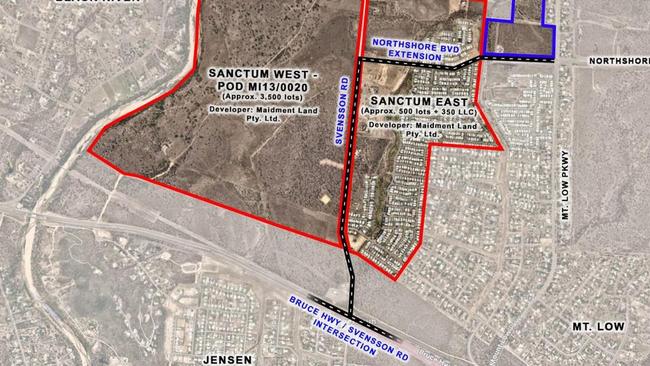Svensson Rd will be connected to the Bruce Highway.