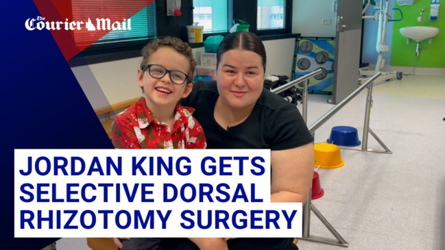 Jordan King is the first patient to undergo selective dorsal rhizotomy surgery