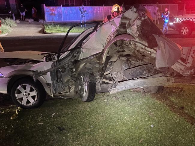 Jory collided with multiple cars as she burnt down San Mateo Ave in Mildura doing speeds of up to 165km/h