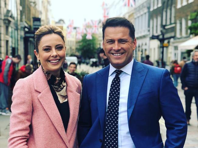 Allison Langdon and Karl Stefanovic.