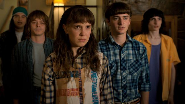 The stars of Stranger Things.