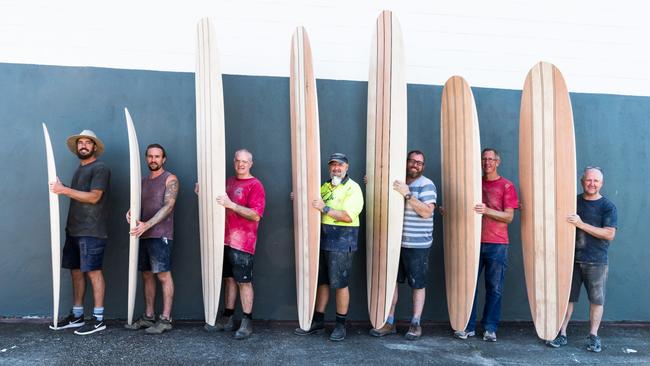 Bywater Design surfboard making workshops fill quickly. Photo: Rachael Honner