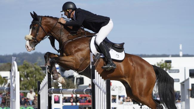 Clem Smith and his horse Quantico 12. Picture: Valeriu Campan