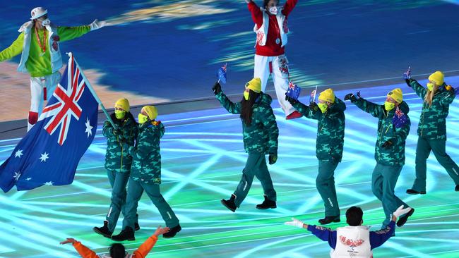 Brendan Kerry was chosen to carry the Australian flag at the Opening Ceremony for the 2022 Beijing Winter Olympics