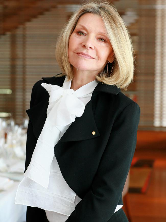 Australian fashion designer, Carla Zampatti, died at age 78 after a fall last week. Picture: Getty