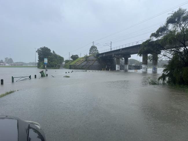 Tropical Cyclone Alfred impact on Nerang Bulls rugby club. Picture: Supplied