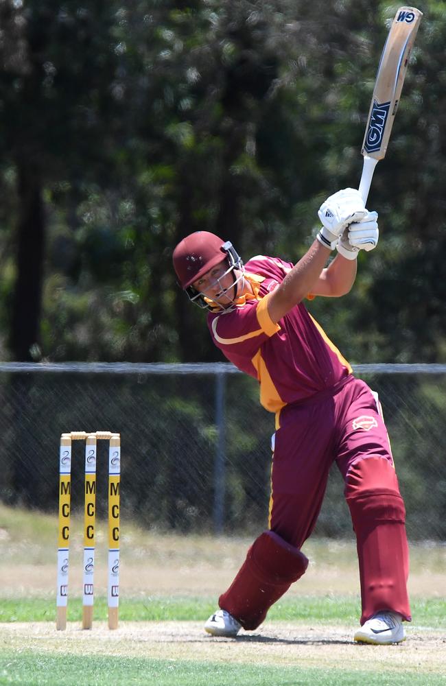 Maroochydore against Tewantin Noosa T20 cricket match. Tewantin Noosa batsman Cody Pyne.