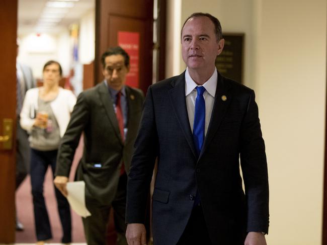 Democrat Adam Schiff is heading the ongoing House impeachment inquiry into US President Donald Trump. Picture: AP