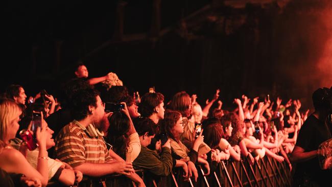 The crowd at Fontaines D.C. Picture: Mikki Gomez