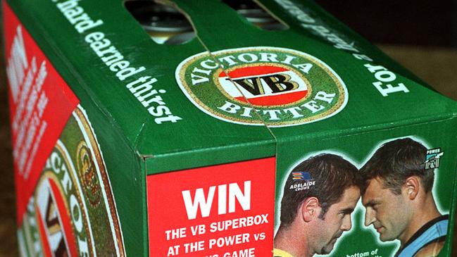 A carton of VB was left at a fire station but it had to be returned.