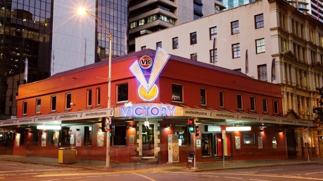 The iconic Victory Hotel on Edward St in Brisbane’s CBD.