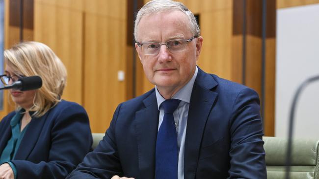 Outgoing Reserve Bank governor Philip Lowe has presided over his final meeting. Picture: NCA NewsWire / Martin Ollman