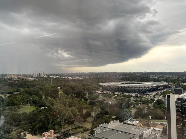 A storm is expected to hit Sydney this afternoon. Picture: Ray Deed