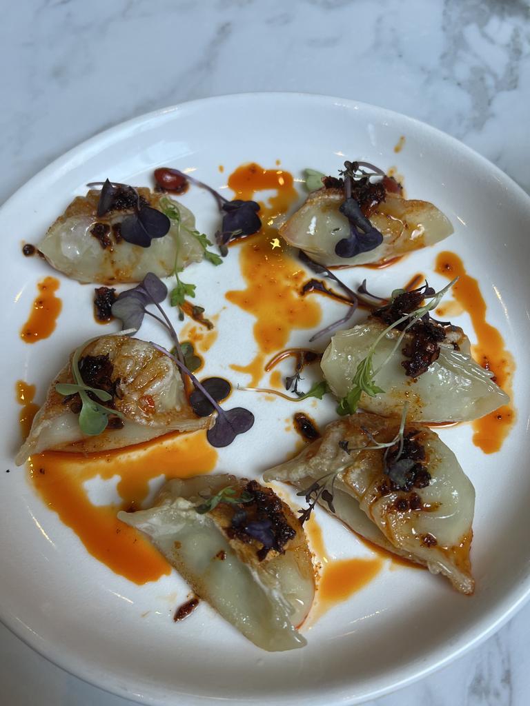 Electra’s Nepalese potstickers. Picture: Anna Vlach