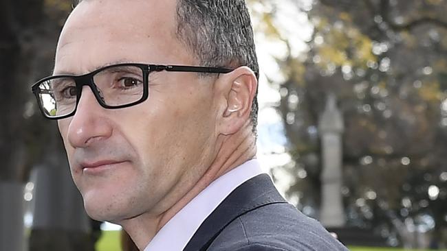 Greens Leader Senator Richard Di Natale says they are prepared to strike a deal with Labor to form a majority government. Picture: Andy Brownbill