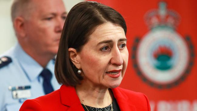 NSW Premier Gladys Berejiklian believes the bush could spearhead NSW’s economic recovery from the COVID-19 pandemic. Picture: Justin Lloyd