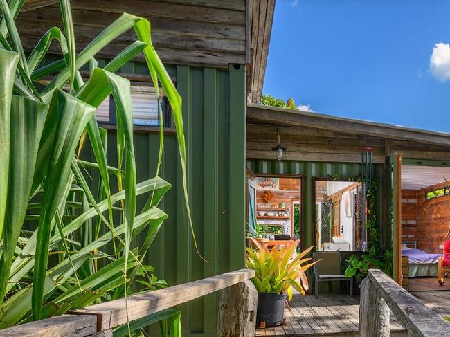 Quirky container home hits the market in rapidly rising coastal town