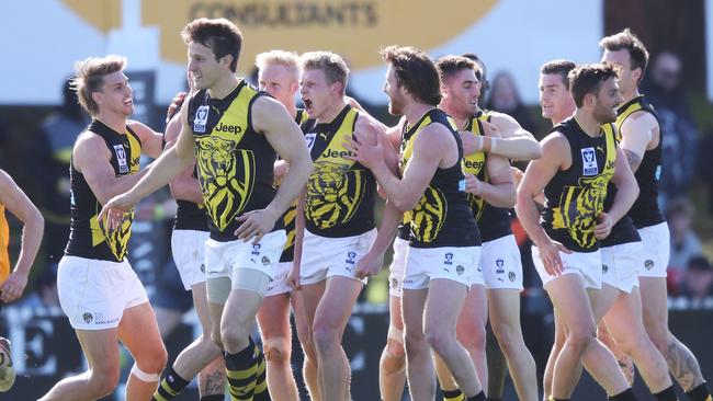 Richmond’s VFL team are through to the grand final. Photo: Michael Dodge/AFL Media/Getty Images