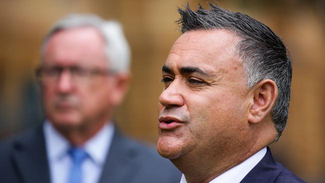 Deputy Premier John Barilaro said the mouse plague is no laughing matter. Picture: NCA NewsWire / Gaye Gerard