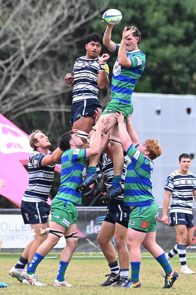 Pat Gavin. GPS v Brothers Colts club rugby 1. Saturday June 1, 2024. Picture, John Gass