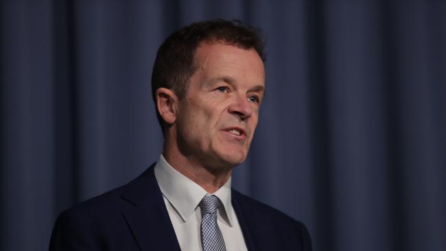 NSW opposition leader Mark Speakman said the party would decide whether to support the reforms at a party room meeting on Tuesday morning. Picture: Christian Gilles / NewsWire