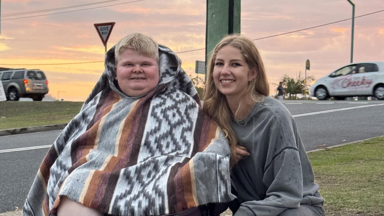 Jack Bailey pictured with his occupational therapist and colleague Izzi Harman.