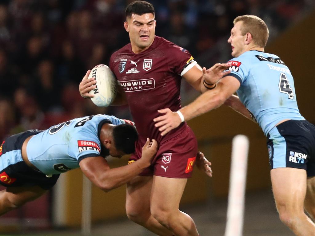 David Fifita brings an X-factor to the Queensland pack. Picture: NRL Imagery