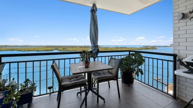 DUPORTH MAROOCHYDORE No worries about being built-in. This holiday home/investment offers mountain and river views. Picture: Property Co. Maroochydore