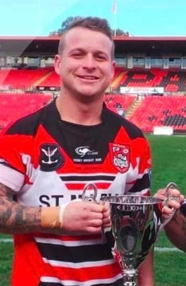 St Clair Comets player Jake Rowe passed away on Australia Day. He was 32. Picture: Facebook