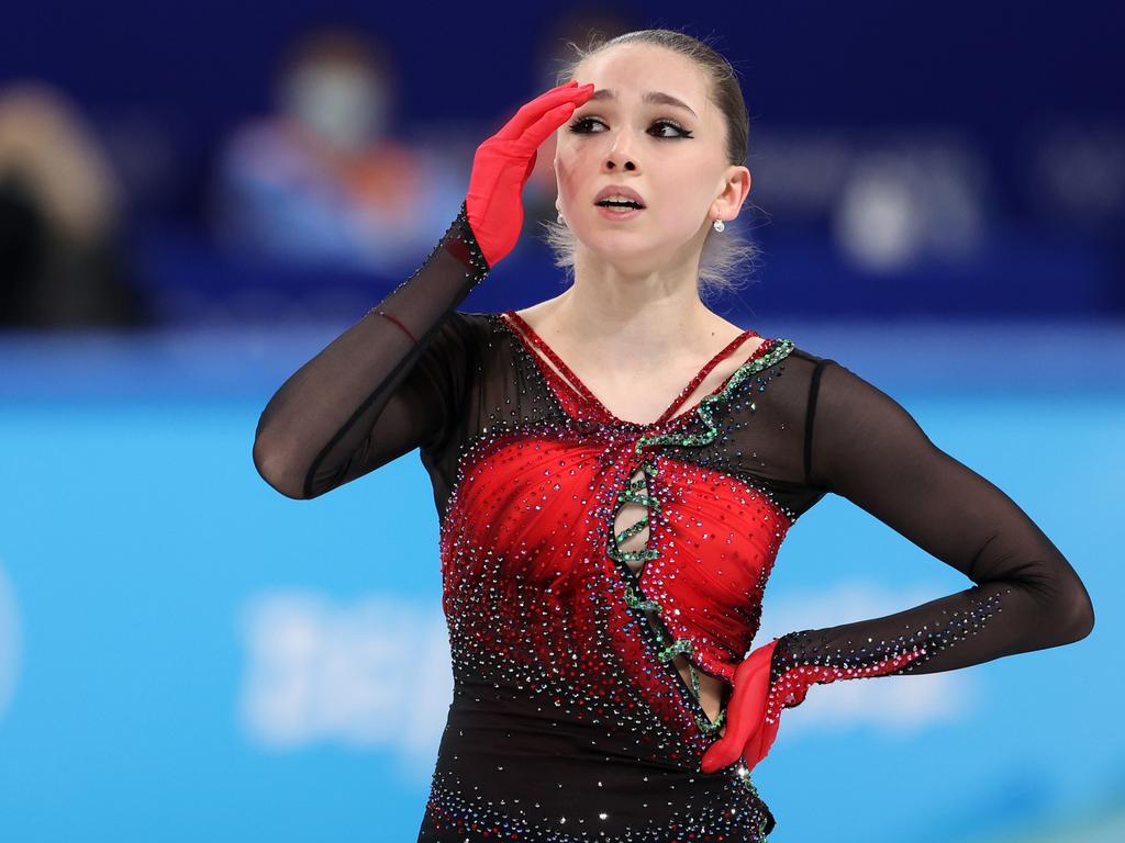 Kamila Valieva of Team ROC is reported to have failed a doping test. Picture: Lintao Zhang/Getty Images