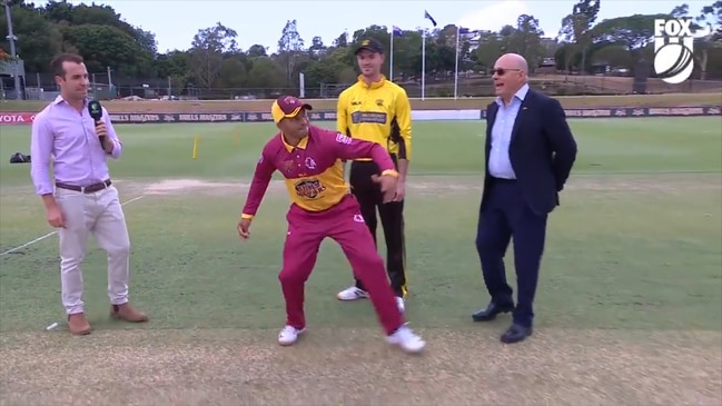 Usman Khawaja's bizarre Marsh Cup final coin toss