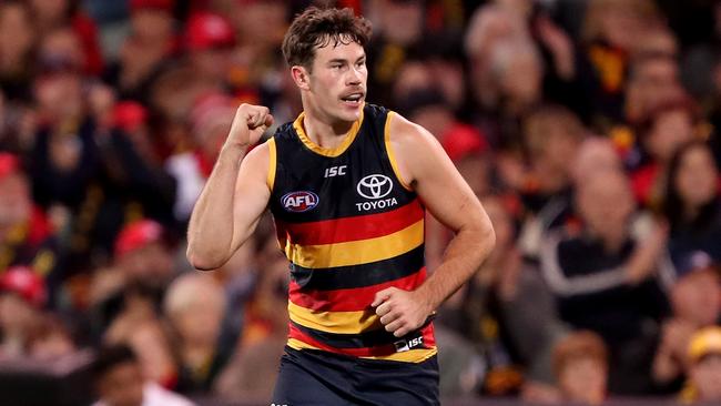 Mitch McGovern kicked five goals against Carlton.