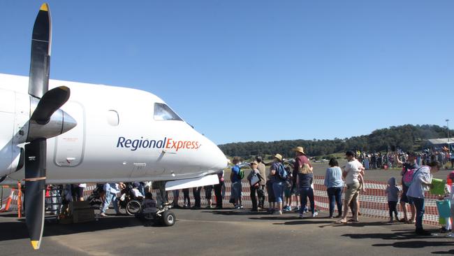 Rex says it has no choice but to withdraw from flying to another five regional centres thanks to the “predatory actions” of Qantas. Picture: Supplied.